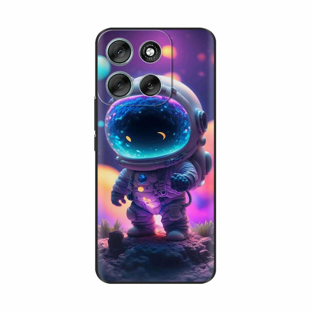 For Motorola Moto G56 5G Case Cute Print Cover Soft Black Silicone Bumper Phone Cases For Moto G86 MotoG86 G 56 Back Cover Funda