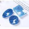 Island Mold Silicone Ornament Moulds Jewelry Pendant Making Crafts 51x46x10MM
