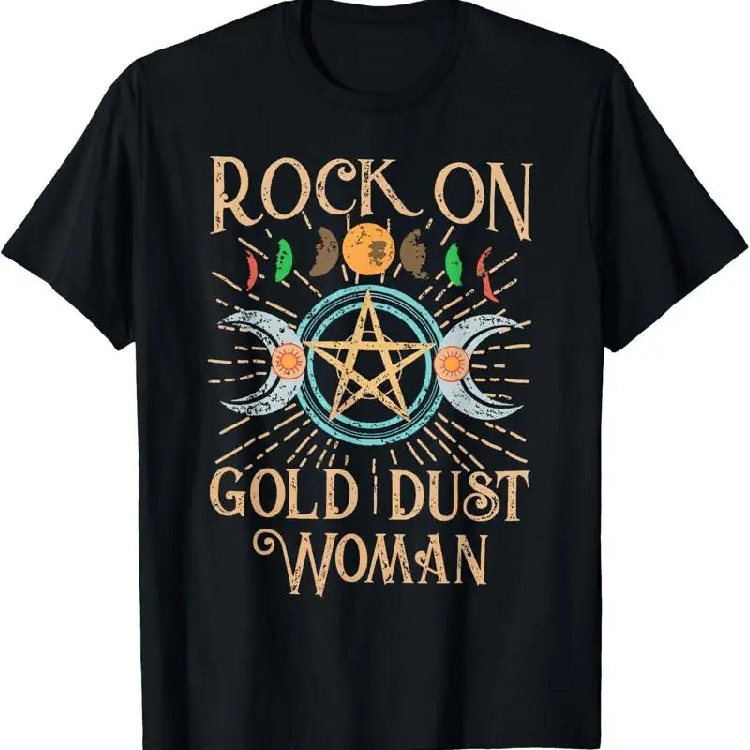 Rock On Gold Dust T Shirt S