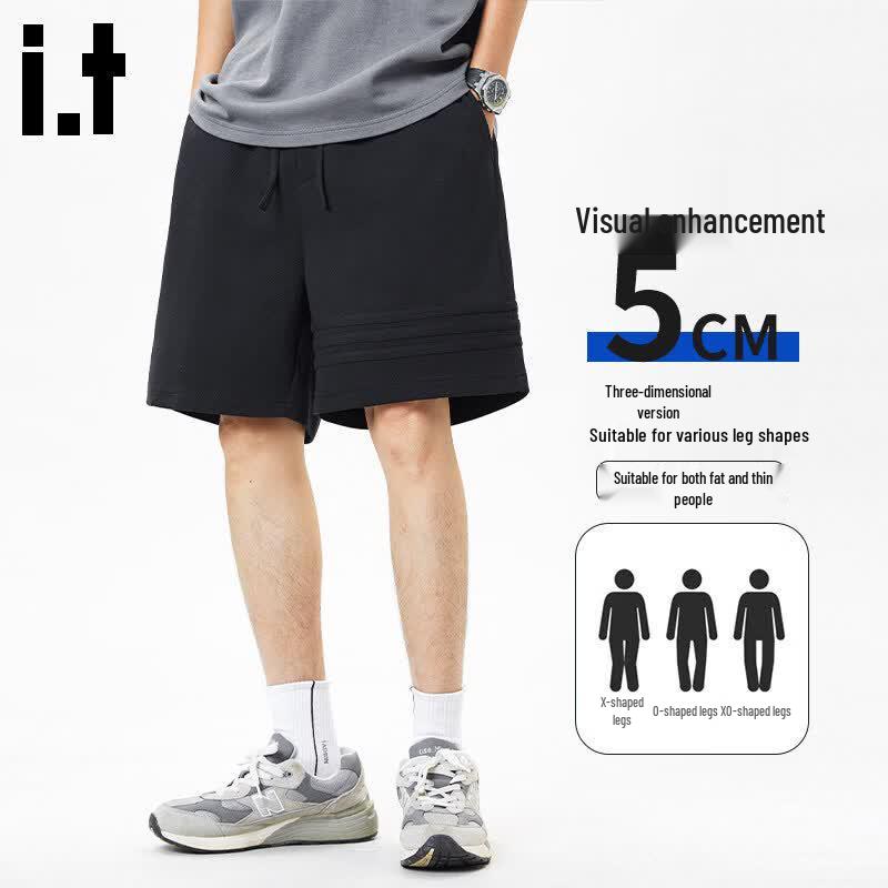 :CHOCOOLATEit Men's Knitted Sports Shorts