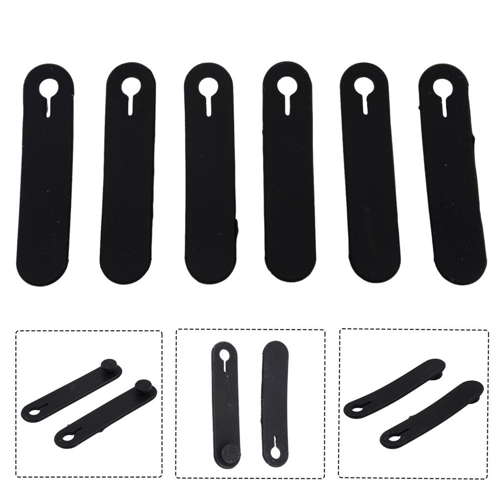 Wiring Rubber Securing Tie’s 6pc/set For Motorcycle Frame