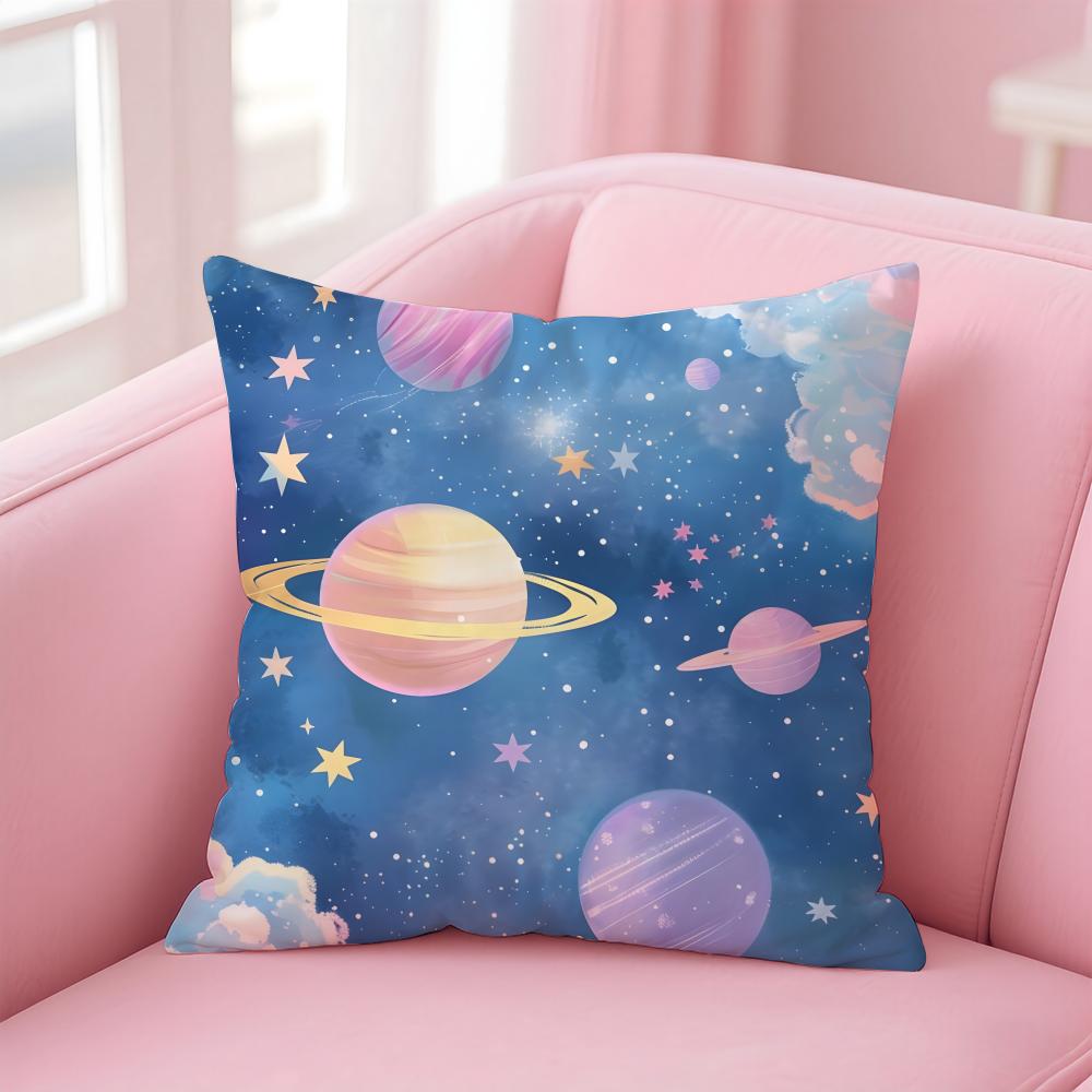 Uuniverse Cushion Cover Linen Pillowcase Cover Soft Decor for Sofa Home Room