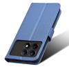 For Xiaomi Redmi K70E 5G/Poco X6 Pro 5G Phone Case Wallet Wrist Strap Card Slots Leather Cover