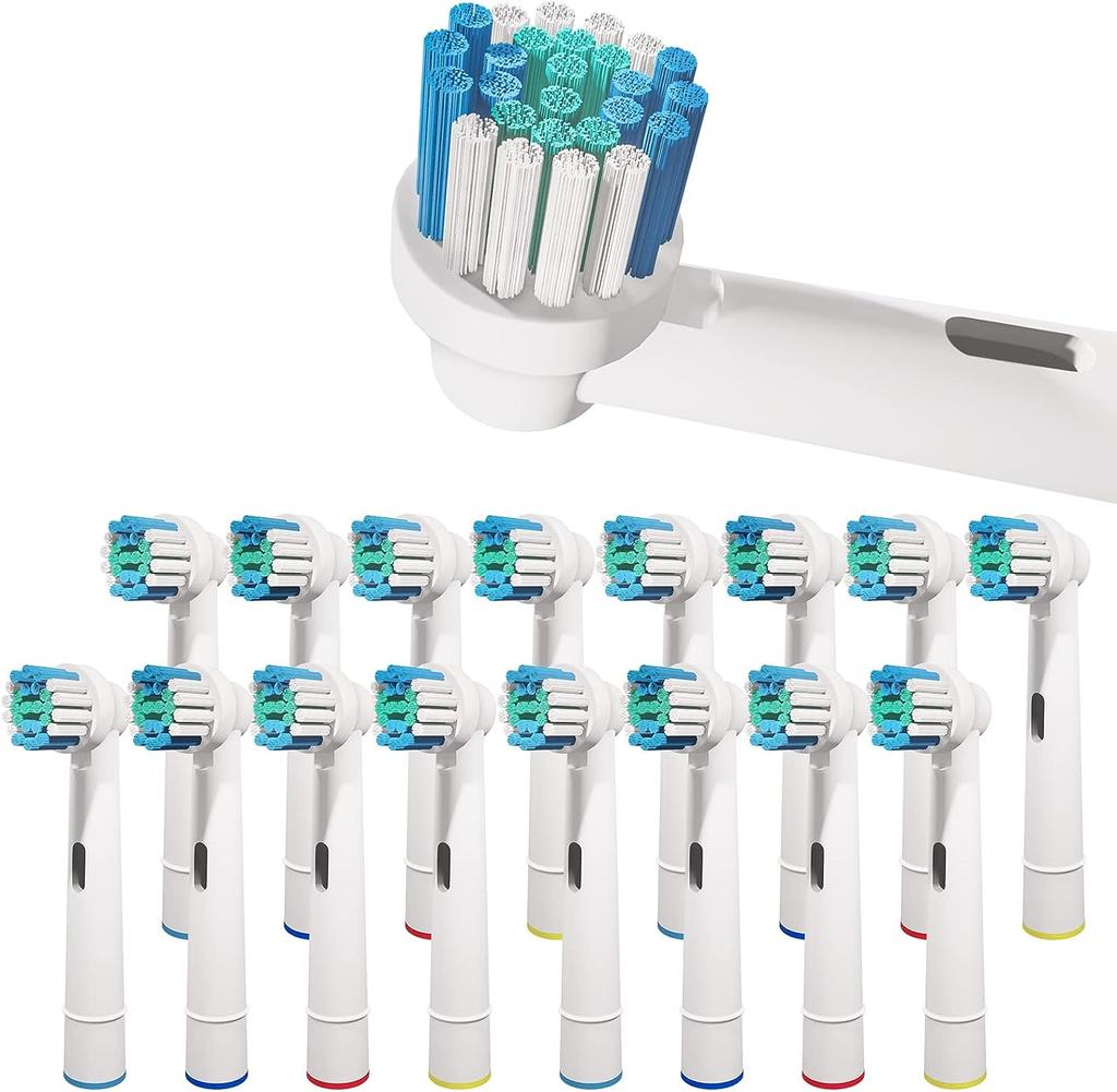 4/8/16 Pcs/Pack Electric Toothbrush Replacement Head Soft Dupont Bristle Tooth Brush Heads For Oral B Toothbrush Nozzles SB-17A