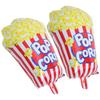 2Pcs Popcorn Bucket Balloon Foil Balloon Movie Night Supplies Popcorn-Themed Party Decoration Carnival Christmas Film Festival