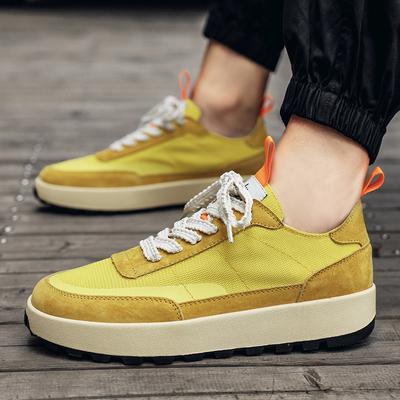 Fashion Leisure New Four Seasons Men's Board Shoes for Male Breathable Fashion Sneakers Outdoor Walking Thick Soled  Trend Sneakers