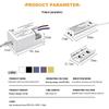 AC220V Slim Cabinet Door Sensor Switch for LED Lights