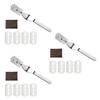 3 High Quality Rustproof Bread Cutting Assemblies With Additional Parts And Protective Holders