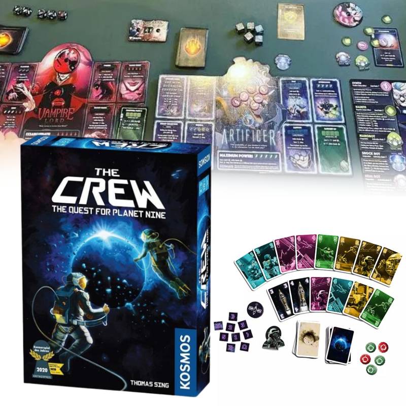 The Crew The Quest For Planet Nine Card Board Game Kosmos New Sealed Party Toy
