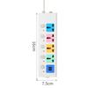 USB Charging Universal Power Strip Plastic Extension Socket New USB Power Strip  Household Use