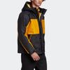 adidas Down Jackets Men's Black Hooded Moderate Other GF0076