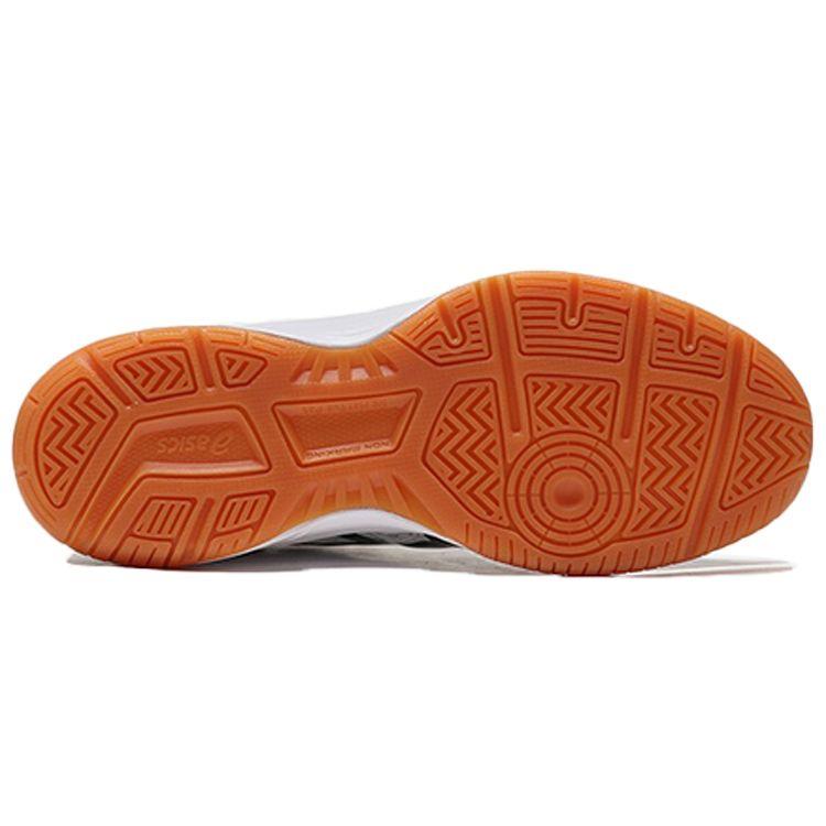 Asics Court Break White Red Unisex Indoor Court Badminton Shoes 1071A003-110