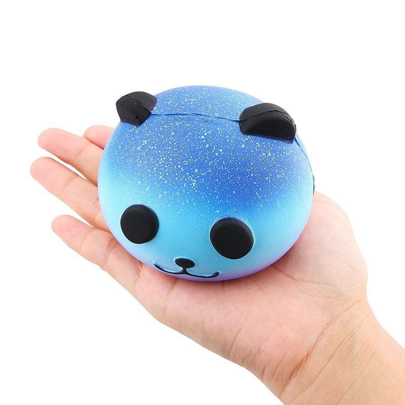 10CM Panda Cream Scented Squishy Slow Rising Squeeze Kid Toy Phone Charm Gift
