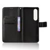 For Sony Xperia 1 VII Leather Wallet Case with Strap Diamond Texture Phone Cover