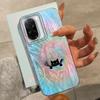 Gradient Rainbow Cat Cartoon Girls Case For Xiaomi Redmi Note 14 Pro 14C 13C 10 9A 9C 13 12 11 10S 9 8 Plus A5 A4 A3 A2 A1 Cover