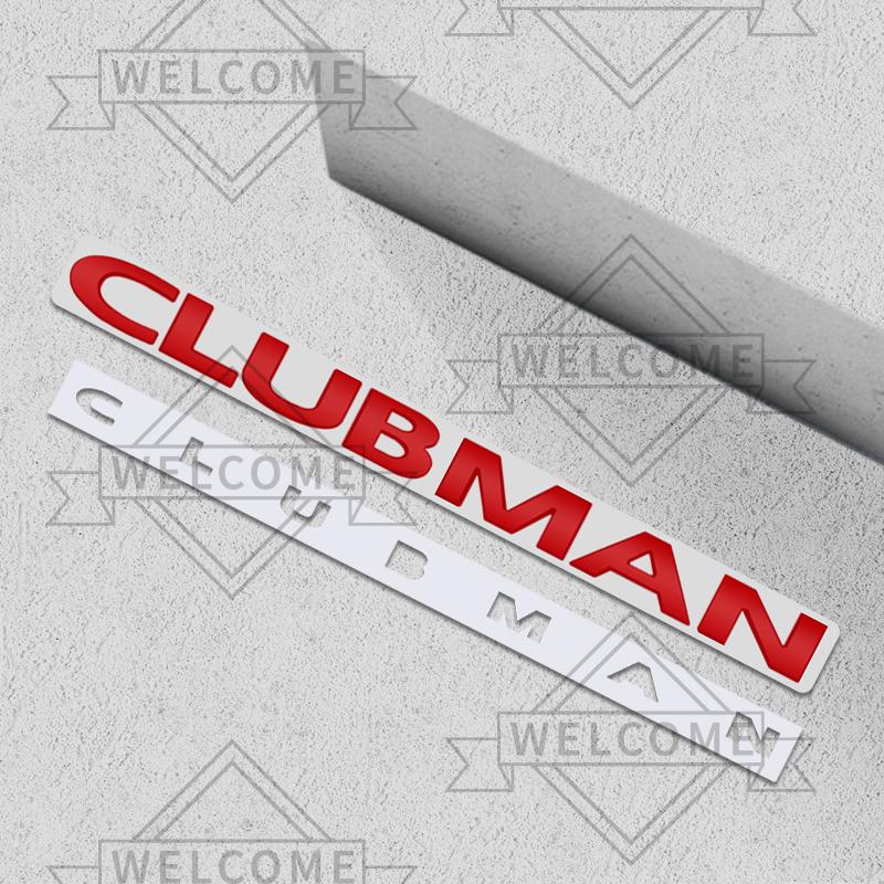 3D Car Stickers For Mini Cooper D SD Countryman Clubman Emblem Auto Body Letter Badge Trunk Decal Decoration Accessories