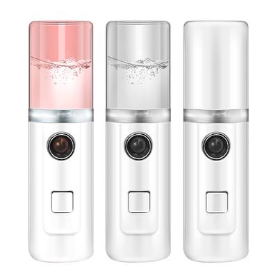 Araba Hava Nemlendirici 30ml Mini Nano Yüz Spreyi USB Nebulizatör Arıtıcı Aromaterapi Esansiyel Yağ Difüzörü Su Yenileme