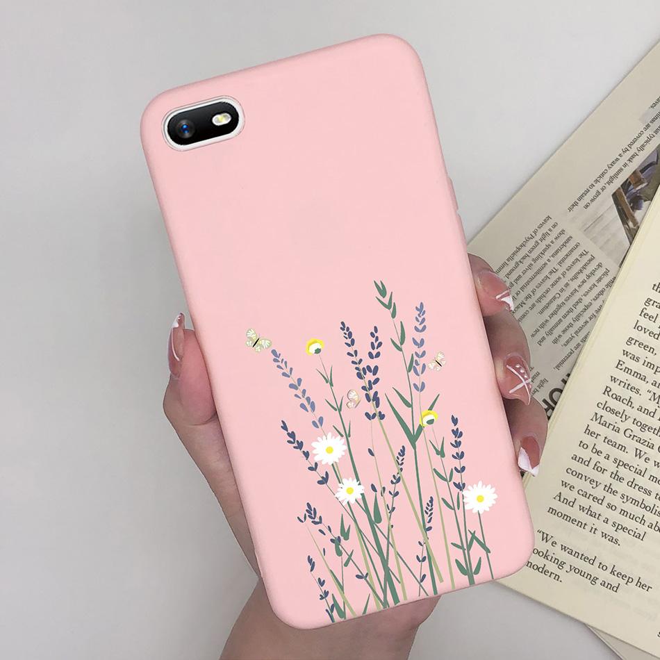 For OPPO A1K Phone Case Daisy Flower Heart Cover Silicone Soft Coque For oppo a1k RMX1941 A1K A1 k Oppo Realme C2 RealmeC2 Funda