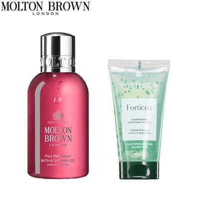 Fortifying Shampoo & Pink Pepper Shower Gel Travel Set