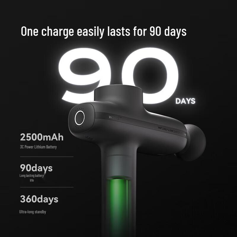 WOLONOW Pro Fascia Gun with 8 Massage Heads