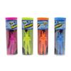2x Toy Hand Throwing Parachute Kite Toy, Fluorescent Dreen + Blue