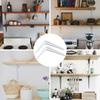 1Pcs L-shaped Triangular Bracket Support Wall Mount Hanging Shelf Corner Brace Mounting Bracket