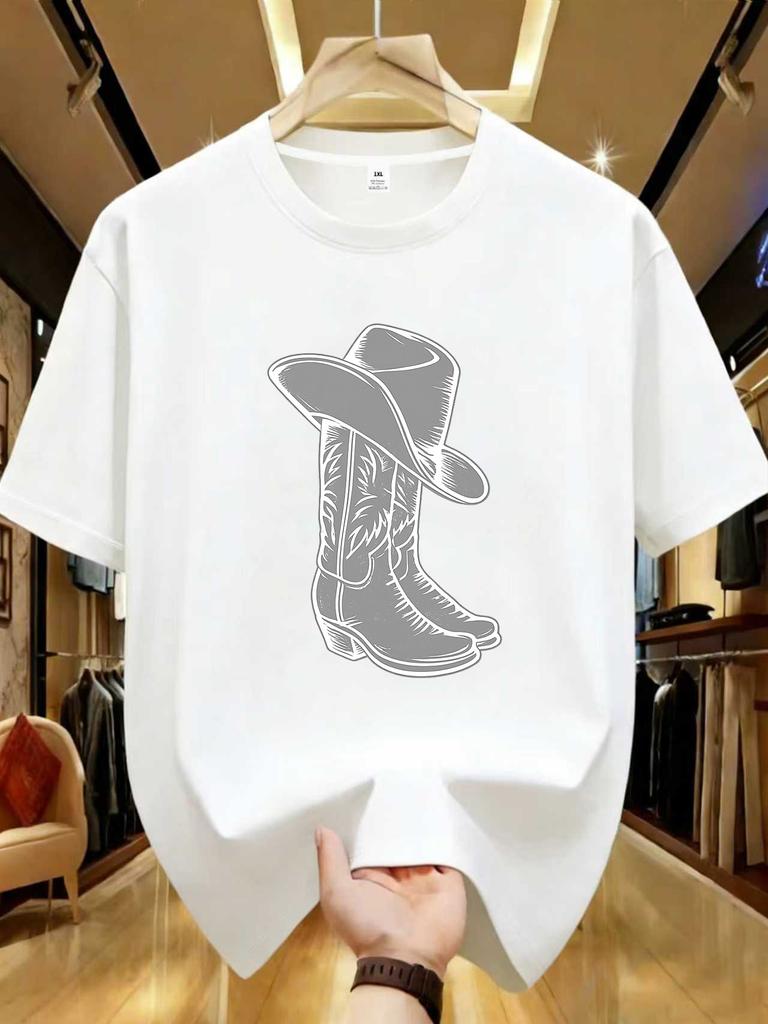 Wds01150hat Printing Plus Size Unisexs Round Neck Tshirt Summer Casual Street Fashion Unisexs Joker Short Sleeve Tshirt