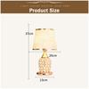 European-Style Crystal Table Lamp Ins Simple Modern Bedroom Warm Romantic Fashion Creative Decorative Bedside Lamp