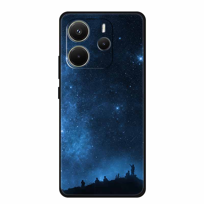 Für Xiaomi Redmi Note 14 4G Global Hülle Luxus TPU Weiches Silikon Cover Handyhüllen für 24117RN76G Schutz Neu Bumper Funda