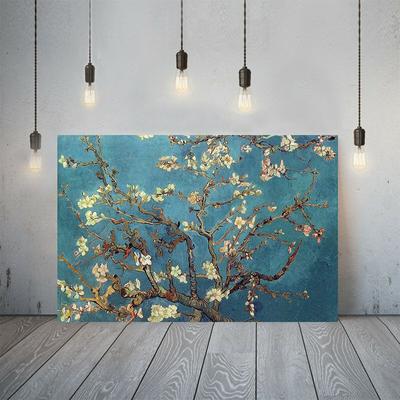 Vintage Van Gogh Mandelblüten Wandkunst HD Bilder Leinwand Gemälde und Druck für Wohnzimmer Wohnkultur Rahmenlose Fans Geschenke