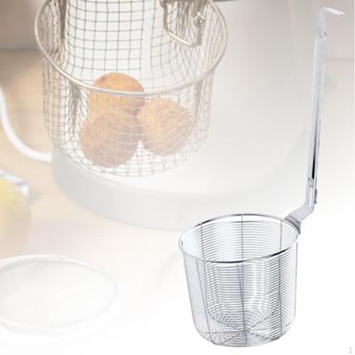 Mesh Strainer for Pasta And Noodles with Long Handle