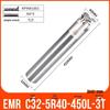 Shockproof EMR CNC Milling Cutter Holder - Round Nose, Bull Nose & Flat Machining Extensions (R4, R5, R6)