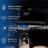 Windshield Sun Shade for Tesla Model Y/S/X/3 2026 UV Reflector Foldable Front Window with a Storage Bag for Tesla AccessoriesWindshield Sunshades 1