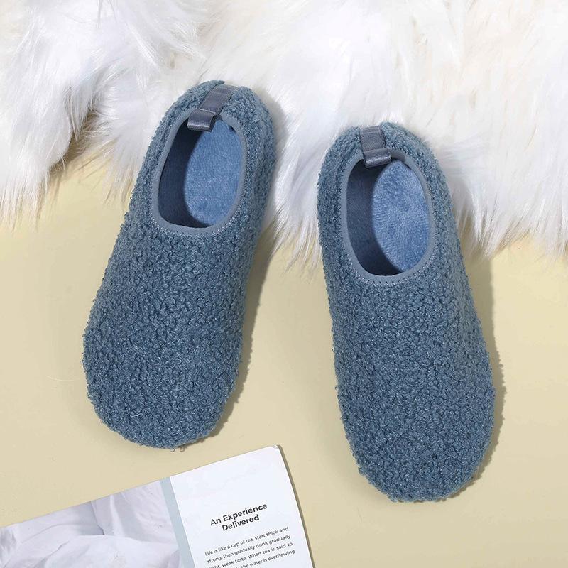 Main promotion cotton shoes cotton drag breathable and light men and women couples home indoor warm thin-soled cotton shoes
