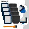 Efficient Filter Replacement for Electrolux Vacuum For Q7 Q8 WQ61 WFor Q71 WQ81 4 Filters 4 Sponges Cleaning Brush in One Set