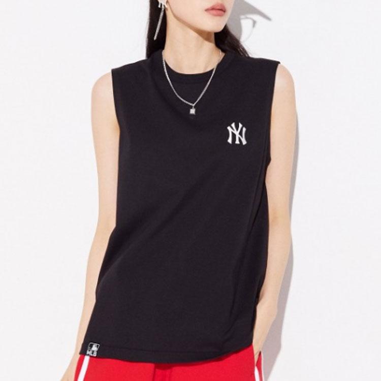 New MLB Tank Tops Unisex Black 3ATK02023-50BKS