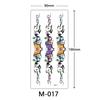 Waterproof Three-Dimensional Color Print Tattoo Sticker, Butterfly Flower Animal Tattoo