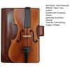 Vintage Violin Faux Leather Notebook Retro Journal with Musical Note Design Musical Gift for Musicians Collectors