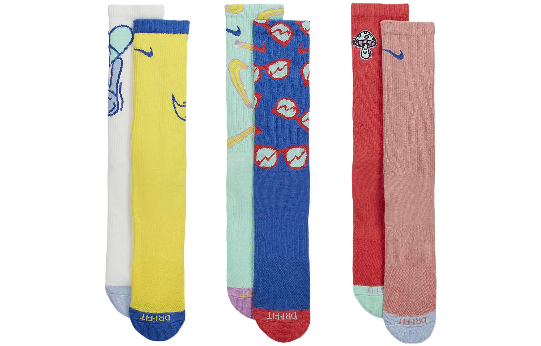 Nike Everyday Cushioned Crew Socks 3 Pairs FB3290-901 XL
