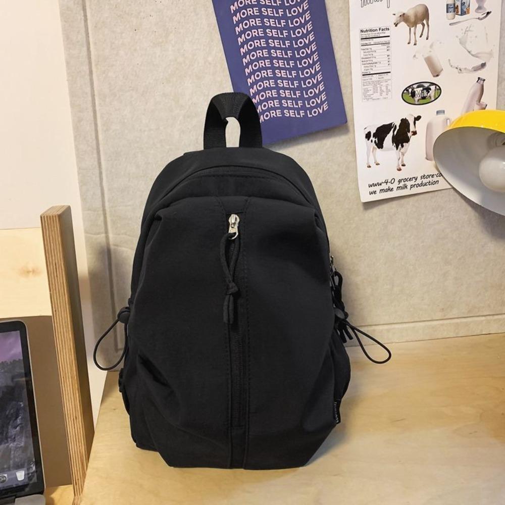 

Travel Small Lightweight Backpack New Fashion Mountaineering Bag Leisure Outdoor College Student Simple Backpack School Bag single bag + pendant