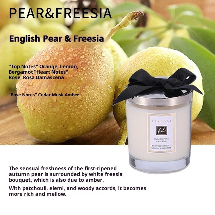 Scented Candles British Pear Blue Wind Chimes Scented Candle Cup Ornament