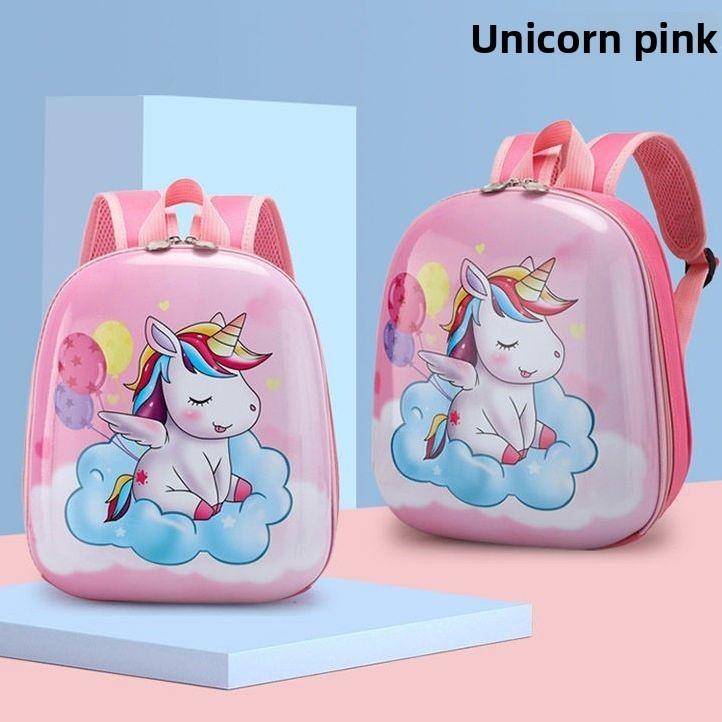 Kids Backpack Cartoon Polyester Breather Waterresistant School Bag For Toddlers And Girls