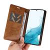 YIKATU YK-006 For Samsung Galaxy S21 FE 5G Case Anti-Drop Leather Wallet Phone Cover