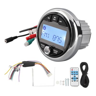 Odtwarzacz MP3 Bluetooth Cyfrowe Stereo FM AM Radio Audio dla Łodzi Morskiej Jachtu Motocykla RV