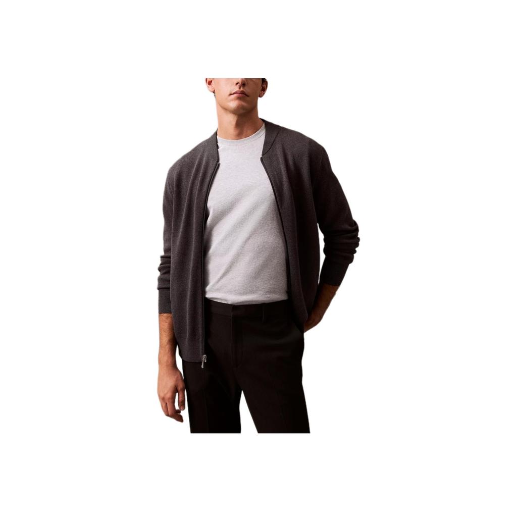 Calvin Klein Breathable Comfortable Crew Neck Long Sleeve Jacket Men Jackets Bronze Mixed-Color 40EM311-021