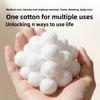Cotton Ball Beauty Salon Tattoo Care Cotton - Disposable Degreased Cotton Balls for Hygiene Makeup Removal White Cotton Balls
