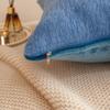 Chinese Style Backrest and Waist Square Cushion Leather Core Sofa Pillow