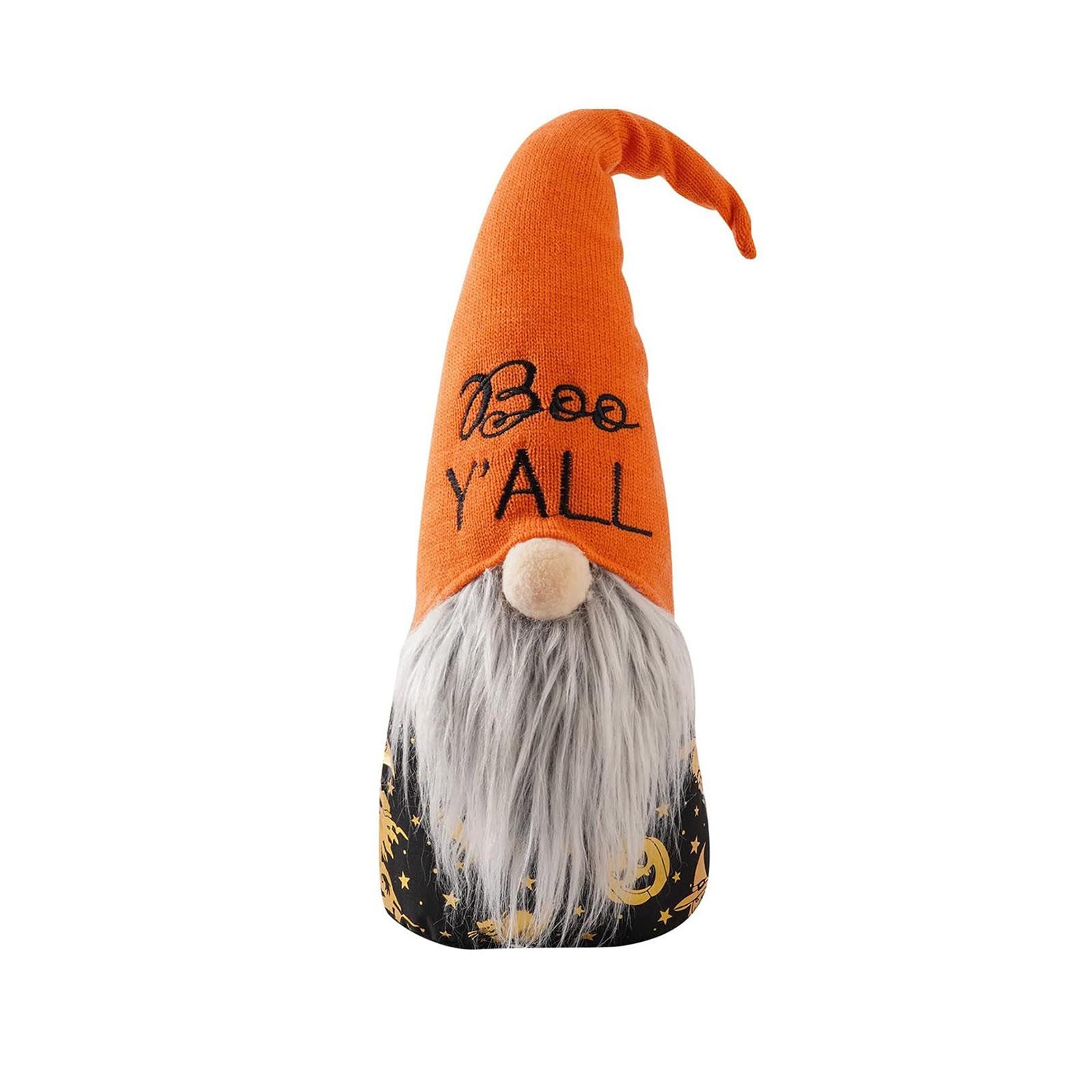 

Halloween Pumpkin Faceless Doll Dwarf Figurine Indoor Decoration Items Gifts Ghost Festival Cloth Festive Furnishing One Size