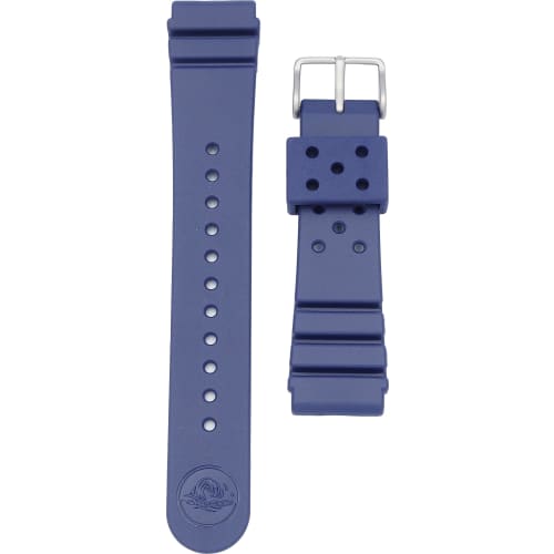 

Seiko watch strap, RS04K22NY2, 22mm mounting width, 20mm buckle width, urethane, navy blue, genuine diver s watch.