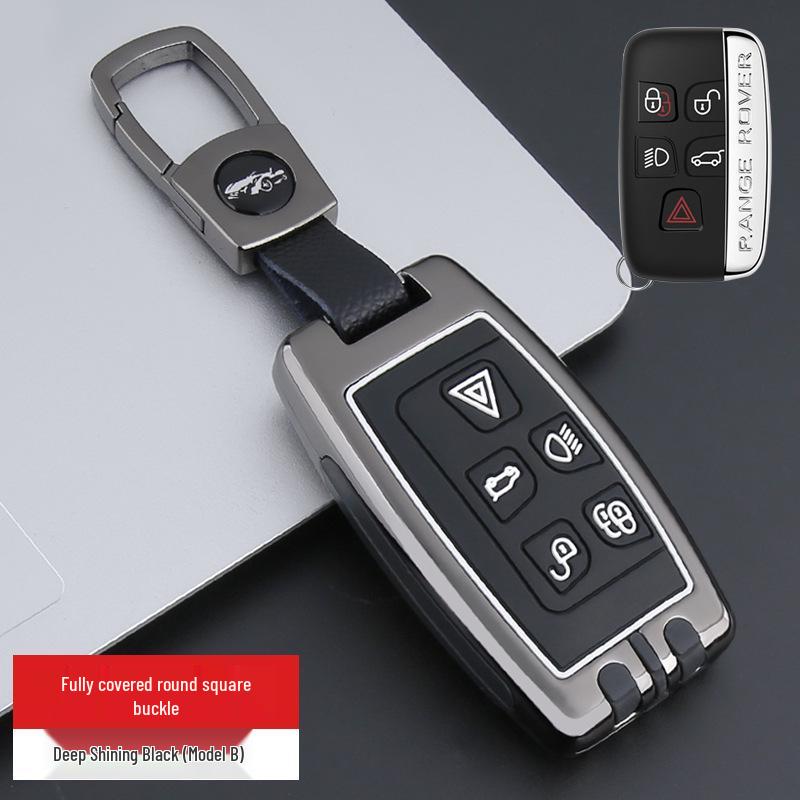 Jaguar Key Case for 2022 Model: XEL, XFL, FPace, XF, XJL - High-End Metal Full Wrap Shell